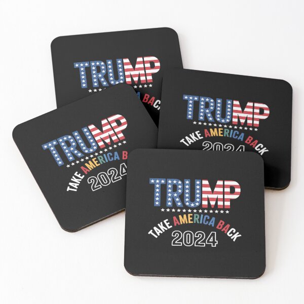 Item preview, Trump Take American Back USA LGBT Rainbow Pride Gay Lesbian designed and sold by MarkLeedsArt.