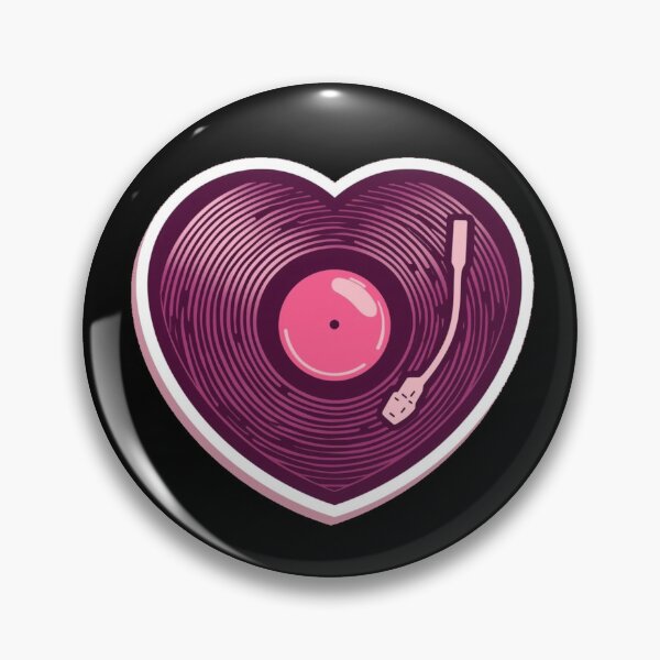 Item preview, heartbeat vinyl gift idea for valentine`s day  designed and sold by zuzzelek44.
