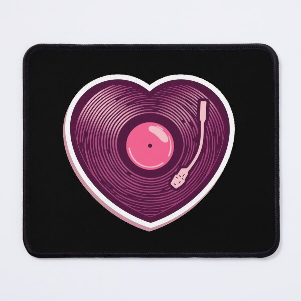 Item preview, heartbeat vinyl gift idea for valentine`s day designed and sold by zuzzelek44.