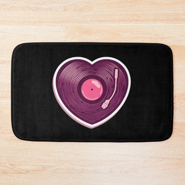 Item preview, heartbeat vinyl gift idea for valentine`s day  designed and sold by zuzzelek44.
