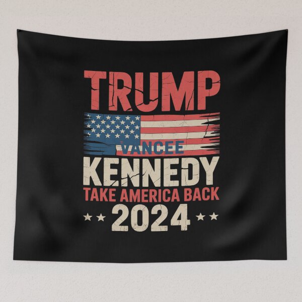 Item preview, Trump Vance Kennedy Take America Back 2024 Election designed and sold by MarkLeedsArt.