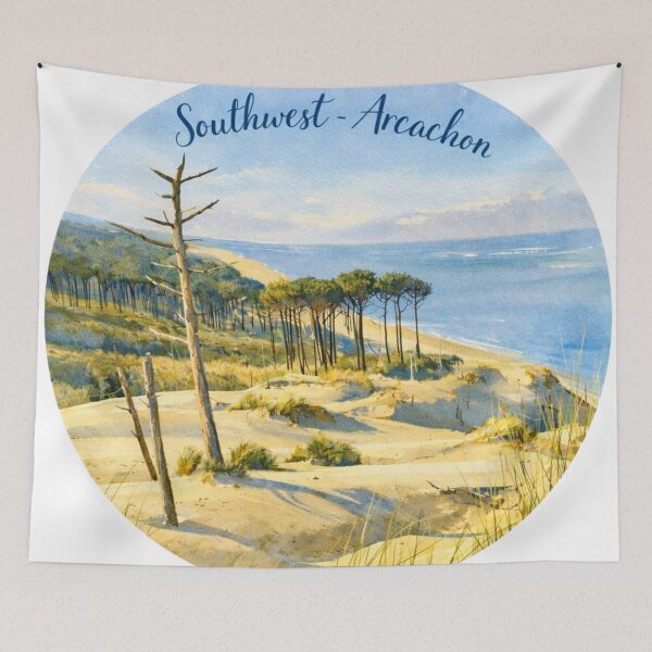 Item preview, The Arcachon Dunes designed and sold by RedOneHubb.
