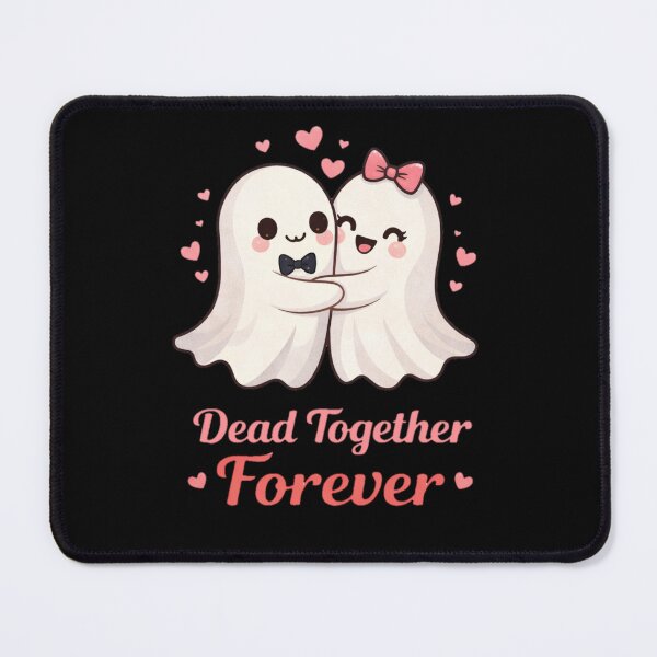 Item preview, Dead Together Forever – Cute Ghost Couple Halloween Love designed and sold by PunchDrop.