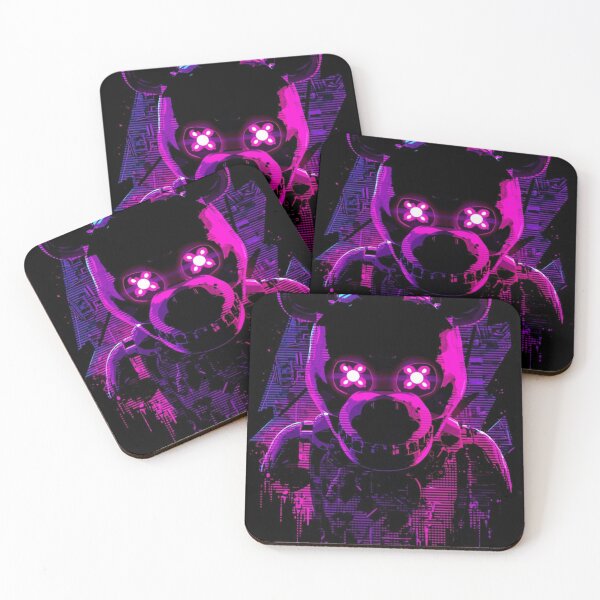 Item preview, Neon Horror Animatronic T-Shirt Design – FNAF Inspired designed and sold by mari0n980.