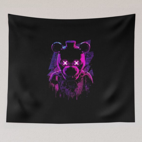 Item preview, Neon Horror Animatronic T-Shirt Design – FNAF Inspired designed and sold by mari0n980.