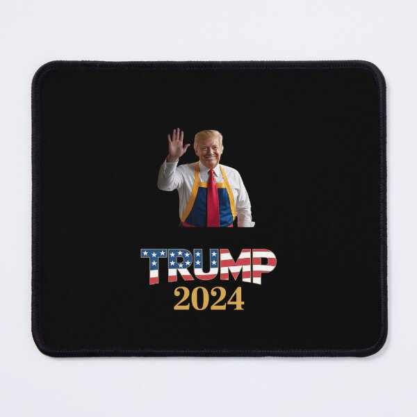 Item preview, Trump With MC Donald Trump Worker Vote For Trump designed and sold by MarkLeedsArt.