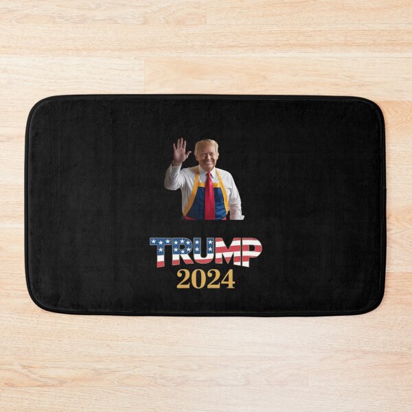Item preview, Trump With MC Donald Trump Worker Vote For Trump designed and sold by MarkLeedsArt.