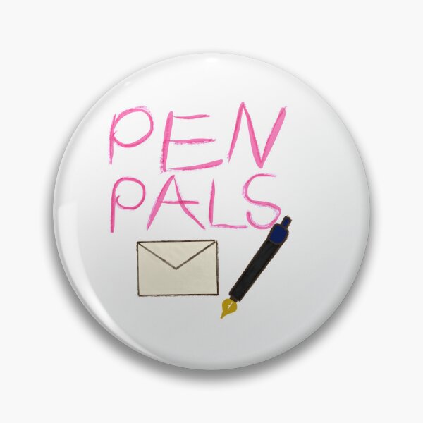 Item preview, Pen pals lettered out and a letter and a pen designed and sold by Belle-creates.