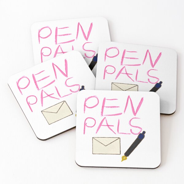 Item preview, Pen pals lettered out and a letter and a pen designed and sold by Belle-creates.