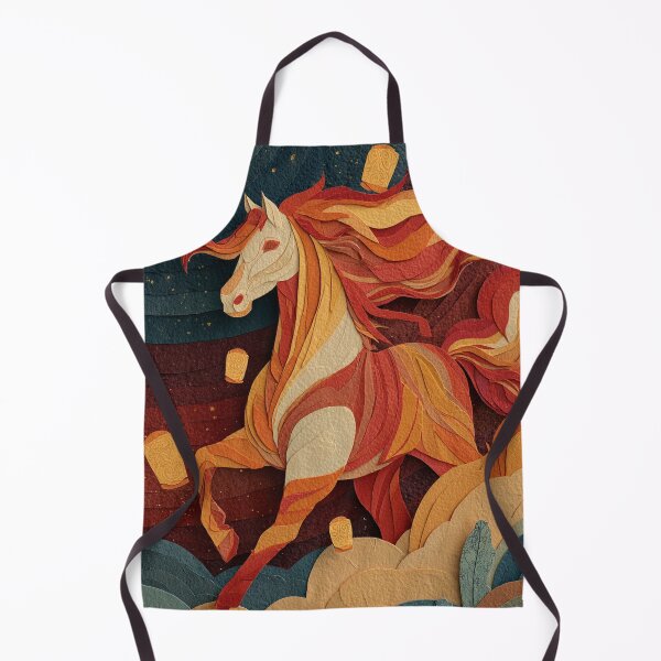 Item preview, Celestial Fire Horse Paper Art designed and sold by Turocks.