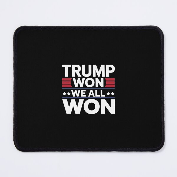 Item preview, Trump Won - We All Won 2025 USA Flag Trump Won designed and sold by SyntaxClaw.