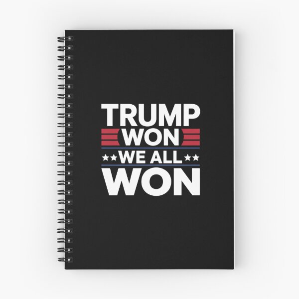 Item preview, Trump Won - We All Won 2025 USA Flag Trump Won designed and sold by SyntaxClaw.