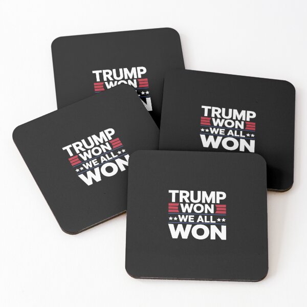 Item preview, Trump Won - We All Won 2025 USA Flag Trump Won designed and sold by SyntaxClaw.
