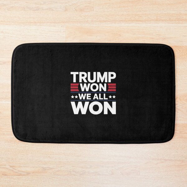Item preview, Trump Won - We All Won 2025 USA Flag Trump Won designed and sold by SyntaxClaw.