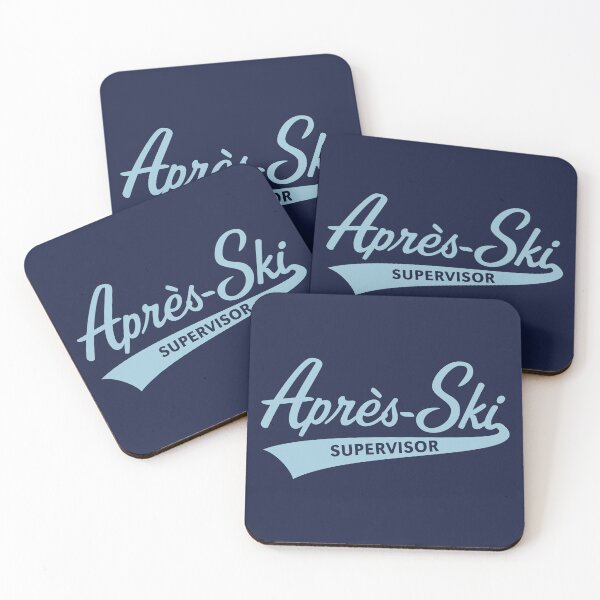 Item preview, Après-Ski Supervisor (Lettering / Apres Ski / Sky Blue) designed and sold by MrFaulbaum.