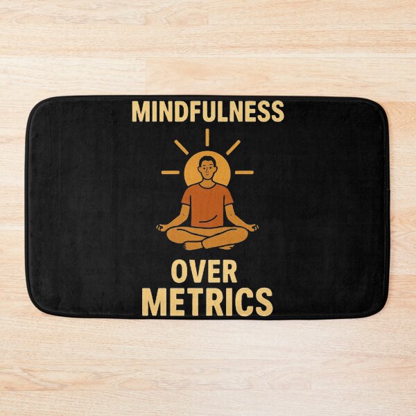 Artikelvorschau, Mindfulness Over Metrics – Retro Digital Detox Design entworfen und verkauft von ArminGreen.