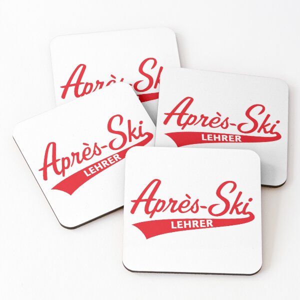Item preview, Après-Ski Instructor (Lettering / Après Ski / Red) designed and sold by MrFaulbaum.