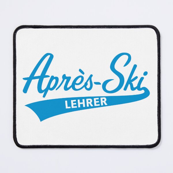 Item preview, Après-Ski instructor (lettering / Après Ski / Blue) designed and sold by MrFaulbaum.