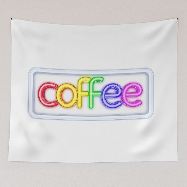 Item preview, Coffee retro neon sign  designed and sold by DuncanMaxStar .