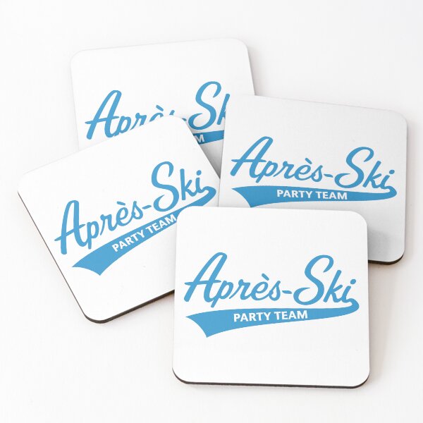 Item preview, Après-Ski Party Team (Lettering / Apres Ski / Blue) designed and sold by MrFaulbaum.