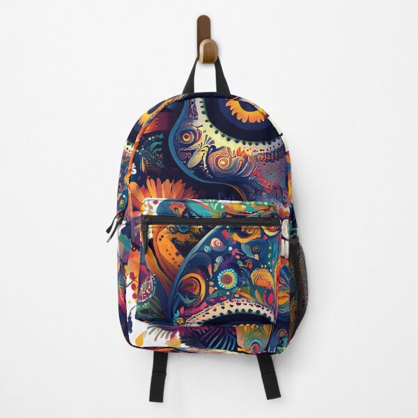 Item preview, Rainbow Sugar Skull Day Of The Dead designed and sold by AnnDesignStudio.