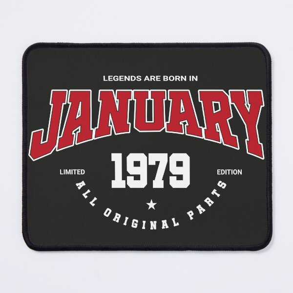 Item preview, January legends 1979 designed and sold by HB Shirts.
