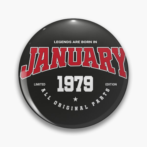 Item preview, January legends 1979 designed and sold by HB Shirts.