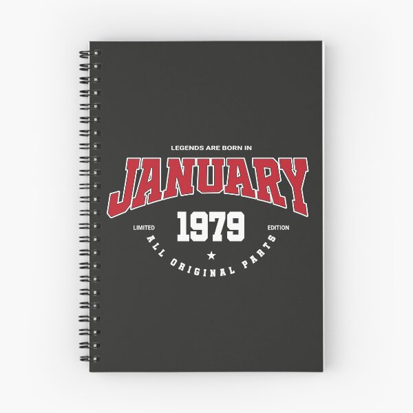 Item preview, January legends 1979 designed and sold by HB Shirts.