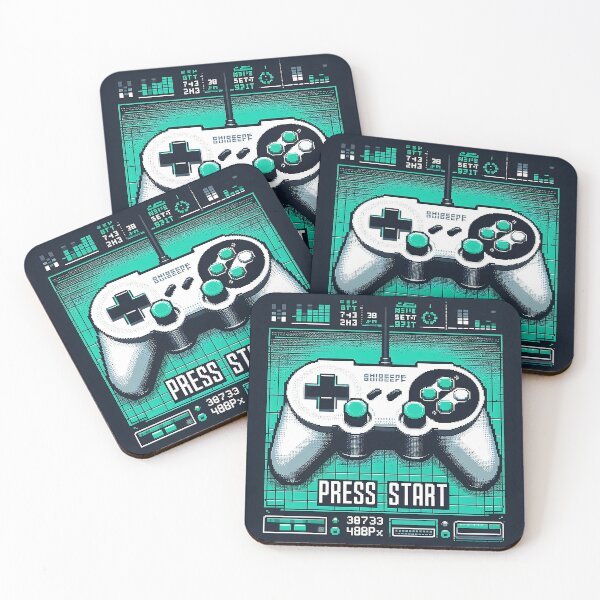 Item preview, Press Start designed and sold by RogoGeekMint.