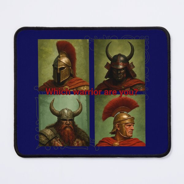 Item preview, Which warrior are you? - Choose according to your inner spirit - Roman - Trojan - Samurai - Viking designed and sold by Like it Different.