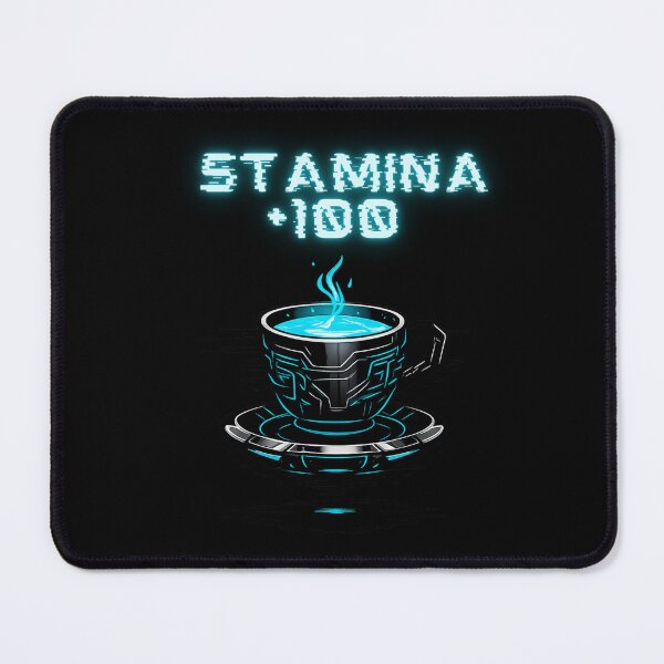 Item preview, Max Stat: Caffeine Intake Shirt | Cyberpunk Techwear Coffee Gaming designed and sold by FantasyRealmOP.