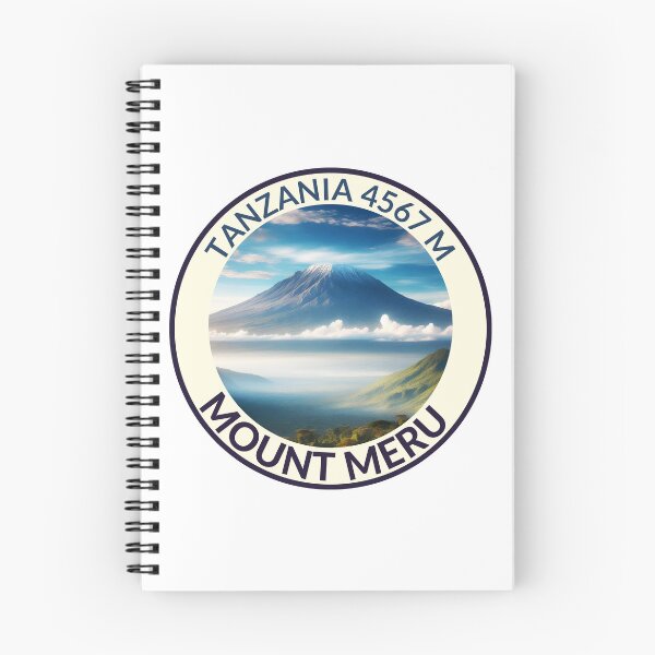 Item preview, Mount Meru Africa designed and sold by Red-forever.