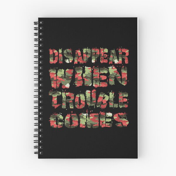 Item preview, Disappear When Trouble Comes designed and sold by AlchemyColor.