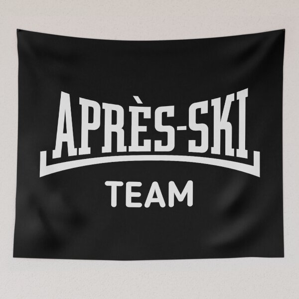 Item preview, Après-Ski Team (Apres Ski Party / Concave / White) designed and sold by MrFaulbaum.
