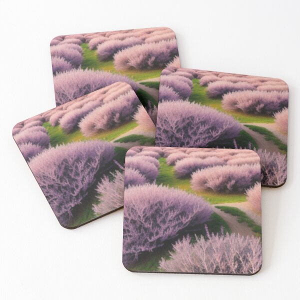 Item preview, Alien Garden Path – Surreal Pink Extraterrestrial Landscape designed and sold by hallwell.