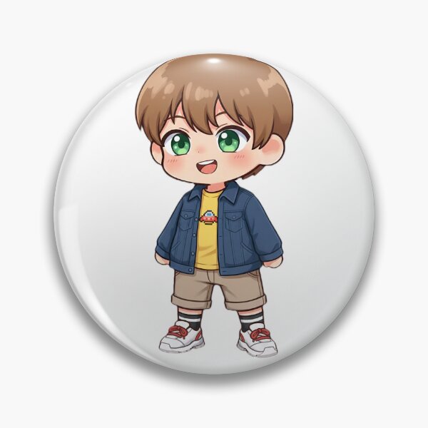 Item preview, chibi boy sticker designed and sold by ManhuaDragon.