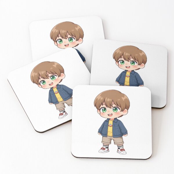 Item preview, chibi boy sticker designed and sold by ManhuaDragon.