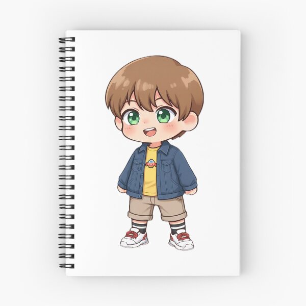 Item preview, chibi boy sticker designed and sold by ManhuaDragon.