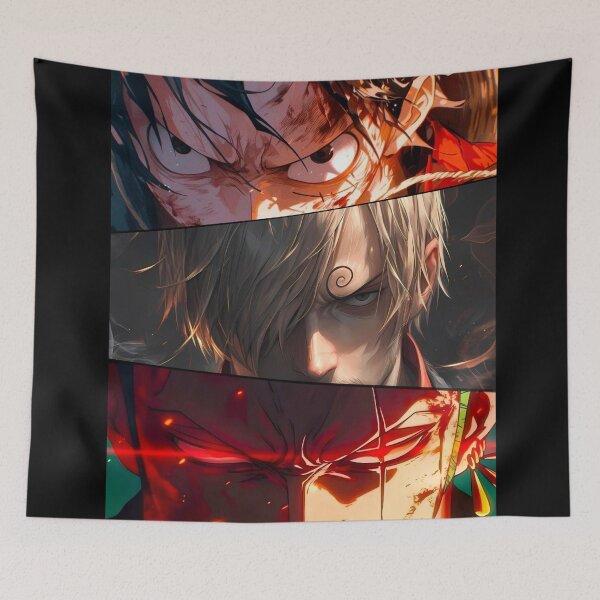 Item preview, Luffy & Sanji & Zoro Big three designed and sold by ManhuaDragon.