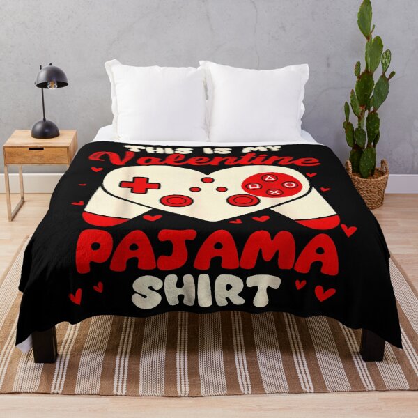 Item preview, This Is My Valentine Pajama Shirt Gamer designed and sold by MerchDeviant.