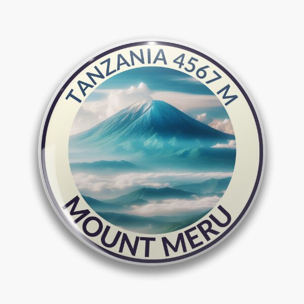 Item preview, Mount Meru Africa designed and sold by Red-forever.