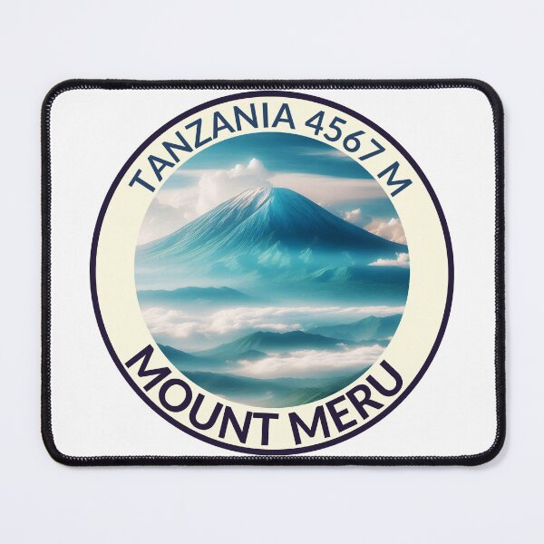 Item preview, Mount Meru Africa designed and sold by Red-forever.