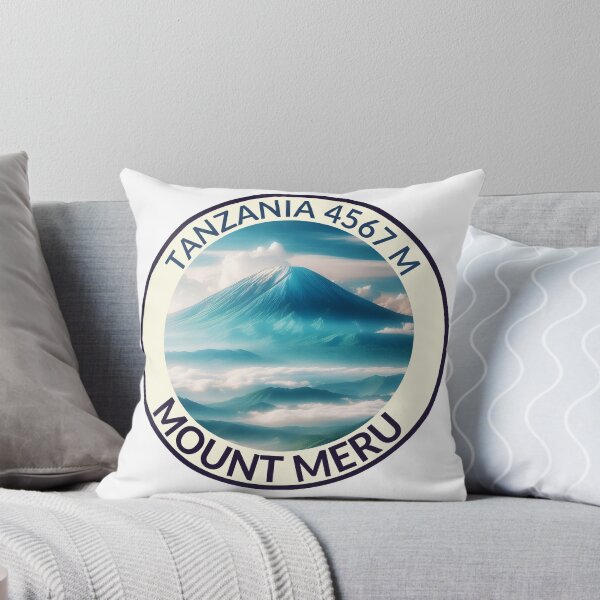 Item preview, Mount Meru Africa designed and sold by Red-forever.