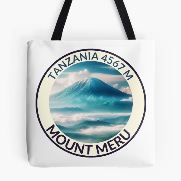 Item preview, Mount Meru Africa designed and sold by Red-forever.
