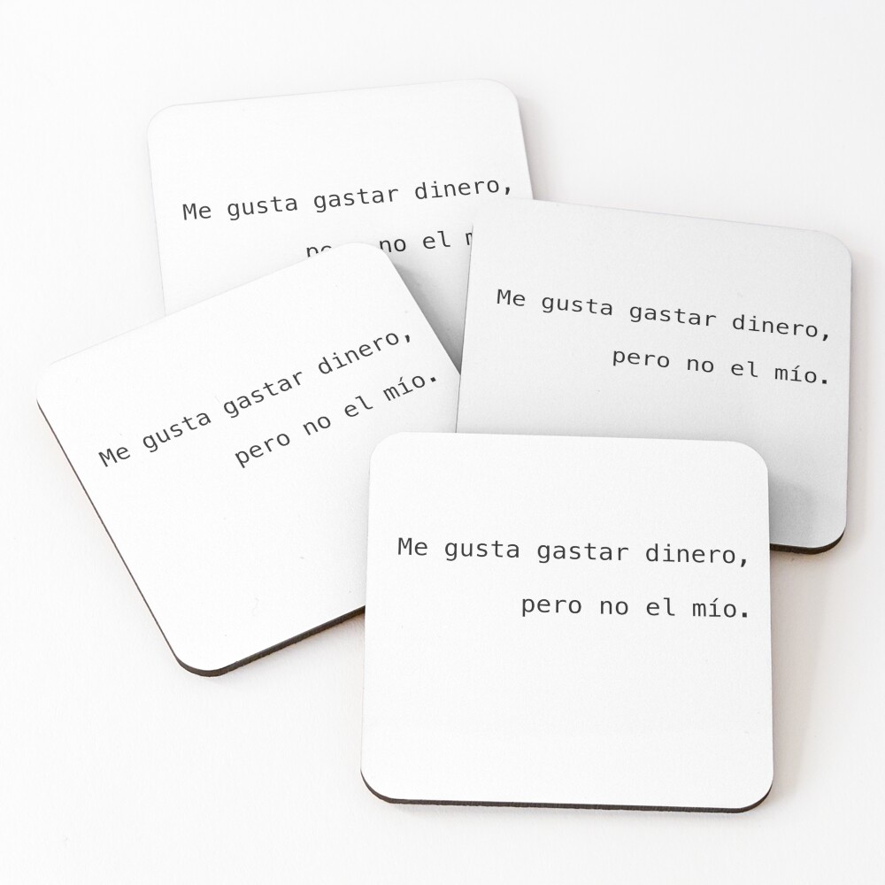 Item preview, Coasters (Set of 4) designed and sold by ROCIODRAMATICA.