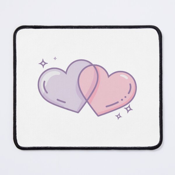 Item preview, Connected Pastel Hearts Love Design designed and sold by MonkiFlipp.