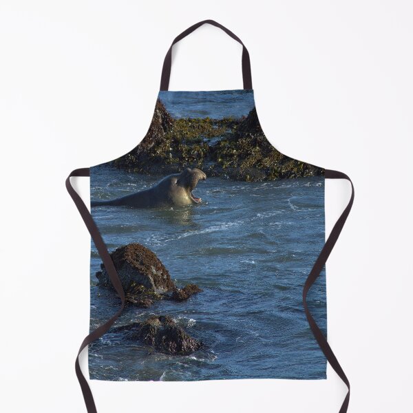 Item preview, Elephant Seal Among the Rocks designed and sold by Armadillo222.