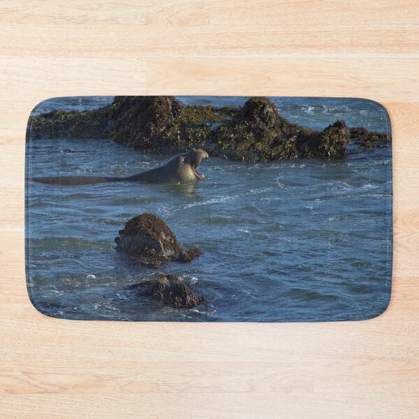 Item preview, Elephant Seal Among the Rocks  designed and sold by Armadillo222.