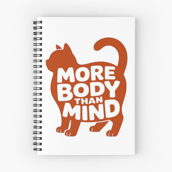 Item preview, More Body Than Mind Fat Orange Cat designed and sold by Tammy Winand Arts.