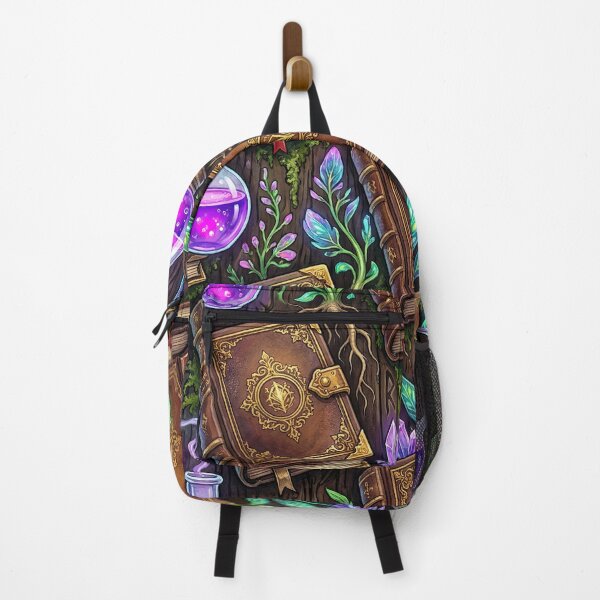Item preview, Alchemist’s Greenhouse Pattern - Potions, Spellbooks & Crystals designed and sold by SavinMercantile.